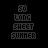 Animated sequence of pixelated text displaying 'SD LONG SHEET SUMMER' with varying letter colors and partial character changes across frames.