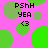 Pixelated animation with pink background and green circles, displaying text "Pshh yea <3" in black pixel font.