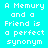 A static image displays the phrase "A Memury and a Friend is a perfect synonym" in white pixelated text on cyan background, with some words highlighted in blue.