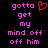 Pixelated text in pink and red on black background with a heart symbol replacing 'love' in the phrase.