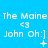 A blue background displays repeated text and symbols in white, with subtle animation changes in small icons below the text.