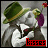 Animated contact sheet of a cartoon couple kissing with red "kisses" text, displayed in 3x3 grid layout with gray background transparency.