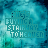 identical blue-toned pixelated icons with text overlays, each featuring a cloudy background and repeated phrases