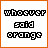 A 4x4 contact sheet of pixelated text animations showing sequential changes in phrases like "whoever said orange" and "was the NSY Pink", with color variations across frames.