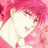 A split-frame contact sheet showing a pixelated anime-style character on the left and text elements on the right against black background.