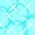 A static contact sheet of two identical frames showing a light blue background with white grid lines and the text 'SHANA' in pixelated blue letters at bottom right.
