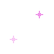 Four pink pixelated cross-shaped icons on a gray background, each with distinct size variations.