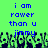 Green background with blue pixelated text reading "i am power than u jimmy" and dark green/black pixelated figures below.