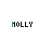 16 pixelated 'MILLY' text icons with varying color accents on individual letters, arranged in four and four