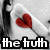 A static image of a person holding red lips in a white container with text reading "the truth is... i cant stop thinking of you!".