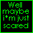 A 3x2 contact sheet of a pixelated animated icon featuring green text on black backgrounds and a central image of a person with "GC!" text, arranged in six panels including four text-only frames and two mixed-media frames.