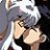 Two anime-style characters with distinct hair colors and expressions in a close-up pose, one with silver hair and the other with dark hair.