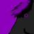 Purple background with a black silhouette of a person's head and shoulders, featuring purple hair and an earring. White text reads "Where Stars Are Born".