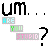 identical pixelated text-based icons showing 'UM... ARE YOU STUPID?' with varying color schemes