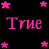 Animated graphic with pink and black background displaying text about friendship, stars, and 'hanging' in multiple styles.