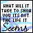 Six -aligned display identical text over distinct background colors with no motion