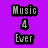 Six- of music-themed icons with purple, white, and grayscale backgrounds featuring text and symbols