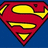 A pixelated Superman logo on blue background with red and yellow text reading "watch me crank dat soul ja boy" and "den superman dat hoe" in four quadrants.