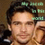 Pixelated static image of a person with dark hair and light skin, featuring green text overlay reading 'My Jacob In My World' in the upper right corner.