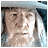 A 6-frame animated contact sheet showing variations of a Lord of the Rings character and logo, with pixelated details across sampled frames.