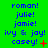 Green background with blue text listing names in three , some entries marked by red symbols