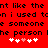 Red background with black pixelated text and two of white/pink heart icons, showing animation changes in heart colors