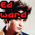 A four- shows a person with dark curly hair and earrings, each displaying red text over the image