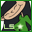 Pixelated image of a foot in a high-heeled shoe stepping on green foliage with a stylized 'L' and 'S' in the lower left corner.