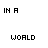 pixelated text icons displaying 'WORLD', 'YOU ARE MY', and 'rainbow' in various color schemes including grayscale, solid black, and rainbow-colored lettering