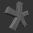 twelve identical gray star-shaped icons arranged in three and four on a dark background