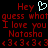 Red pixelated text on black background with a light blue heart symbol, repeating 'Hey guess what I love you Notasha' and '<3<3<3<3<3<3<3<3<3' in two