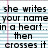 Pixelated text on lined notebook paper background with a gray rectangular overlay, displaying fragmented phrases about writing and love.