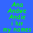 Static image with blue background displaying green text in a pattern, featuring repeated names and phrases