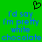 Green background with blue pixelated text reading "I'd say I'm pretty white chocolate" and a black heart symbol at top center.