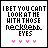 Pixelated text-based icon with black and pink lettering on white background, showing repeated phrases about 'neckwell eyes' and 'heartless lies', some frames display grayed-out or faded versions of the text.
