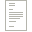 A static icon showing a document with horizontal lines and blue cursor-like elements on the right side.