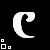 A 6-frame contact sheet of a white curved shape on black background with small square elements, showing subtle animation changes across frames.