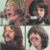 A 2x1 contact sheet of four pixelated frames showing a person with changing facial expressions, paired with bold black text "Let it Be" on a solid red background.