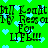 Green background with light blue hearts and repeated black text reading 'Hill Knight My Reason For LIFE!!!' in pixelated font.