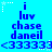 Blue background with repeated text and symbols in dark blue, featuring small white stars at top corners.