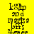 Yellow background with green rectangular blocks and black text reading 'k8ip', '9D d', 'm arts 9', 'pffs', '2pm pr' in a