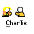 Pixelated character with yellow hair and orange shirt interacts with white spherical object, showing sequential animation frames of motion effects.