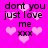 Pixelated text and hearts on a bright pink background with animated heart overlays.