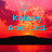Pixelated sunset scene with cyan text reading 'Jill Kelsey And Lexi Are Eff's For LIFE' over orange and pink sky with black horizon line.