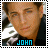 A 48x48 pixel buddy icon featuring a close-up of a person's face on the left and blue text reading "MY KARRIE GOTTI" on the right, with "JOHN" in blue text at the bottom-left corner.