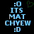 Pixelated blue text on black background with green heart symbol above the left side of the text.