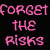 A static contact sheet of six frames from an animated icon displaying pink text on a black background with pixelated lettering.