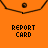 Pixelated report card with orange header showing 'REPORT CARD' text, blue horizontal lines on white background, and subject grades including A+ for Math, Science, Geography, Literature, and F- for Love.