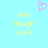 Pixelated light blue background with yellow text and a pink heart symbol.