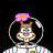 Pixelated cartoon character in astronaut suit with pink flower on helmet next to pixelated text reading 'Don't you dare take the name of Texas in vain'